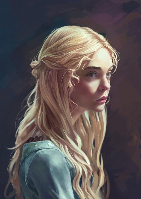 Арт блондинка