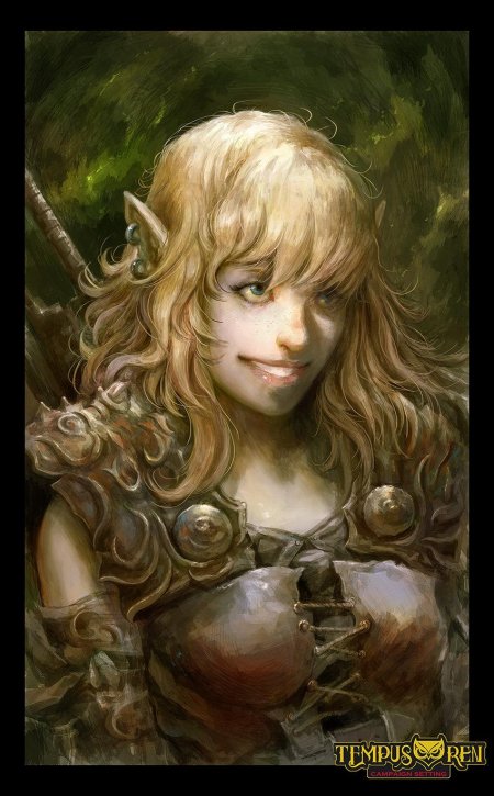 Красивая эльфийка