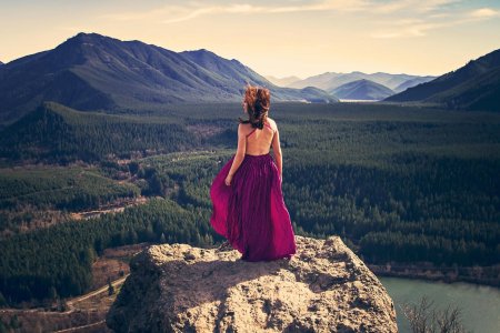 Платье горы