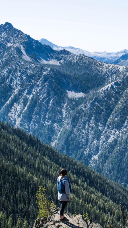 Горы сверху