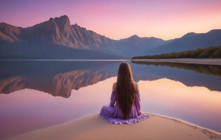 Девушка горы