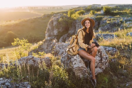 Девушка природа