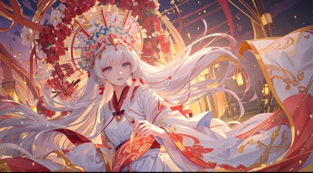 Аниме девушка красивая