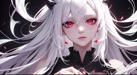 Аниме девушка демон