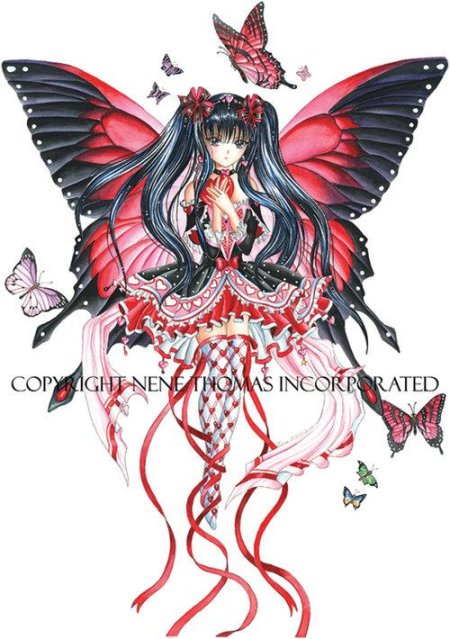 Бабочка аниме