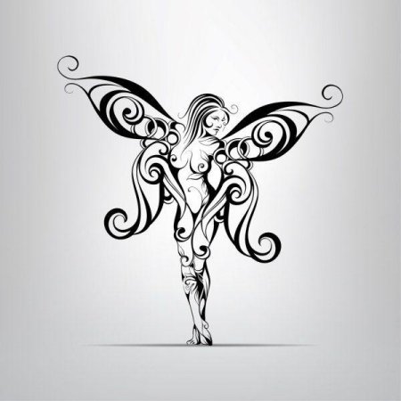 Фея эскиз