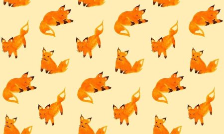 Паттерн с лисами