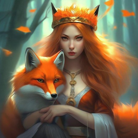 Лиса девушка