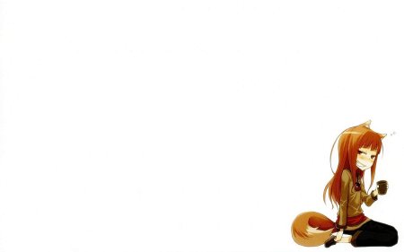 Аниме волчица и пряности холо