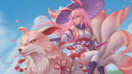 Мико кицунэ геншин