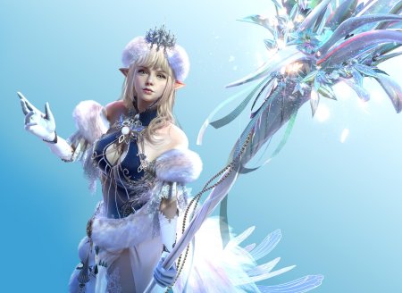 Эльф блондинка