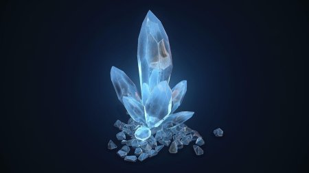 Кристалл 3д модель