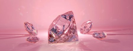 Розовый диамонд бриллианты