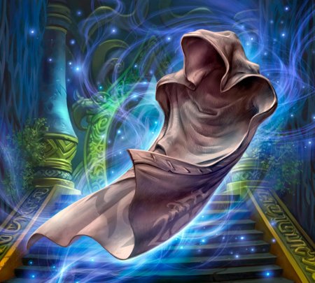 Гарри поттер в мантии невидимке арт