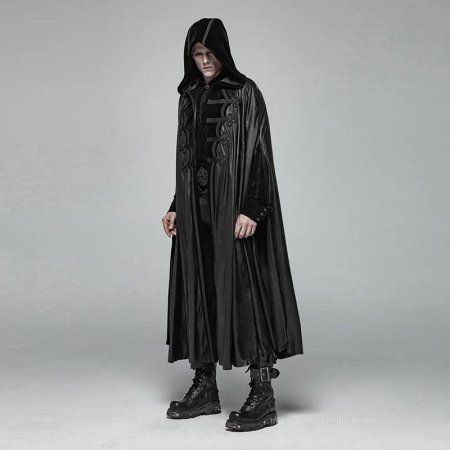 Плащ накидка готика мужская
