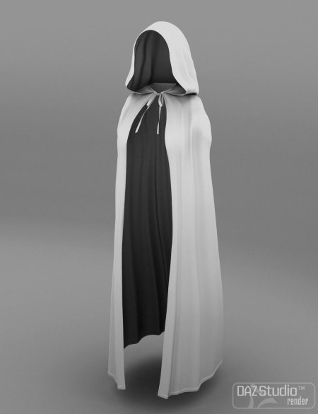 Плащ с капюшоном