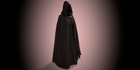 Плащ с капюшоном