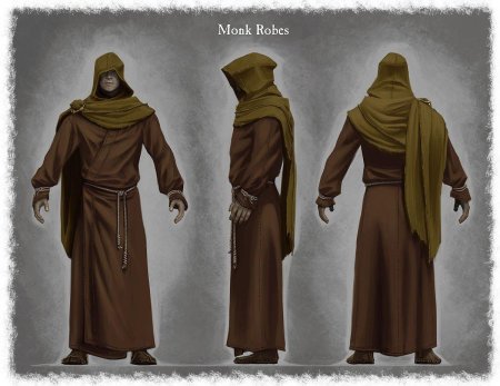 Роба монаха скайрим