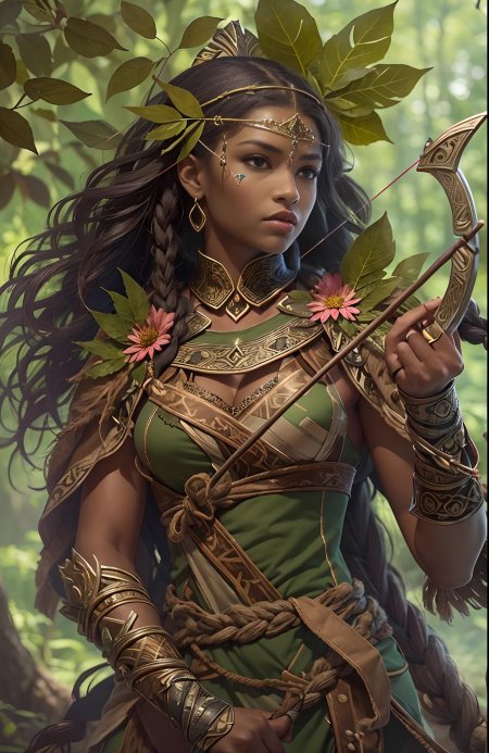 Девушка эльф