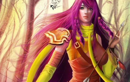 Лучница арт