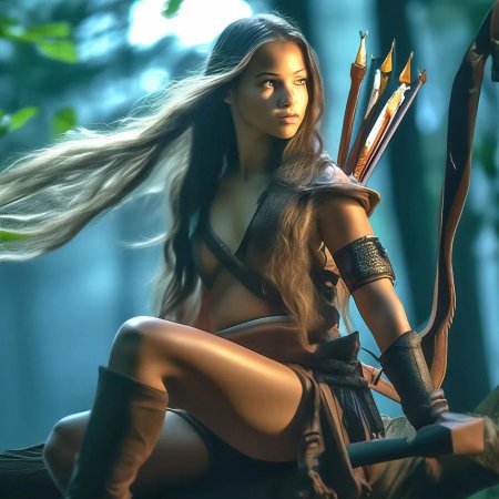 Девушка амазонка