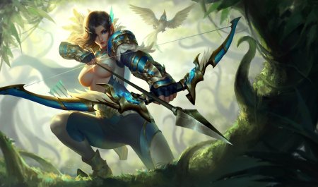 Лесная эльфийка лучница