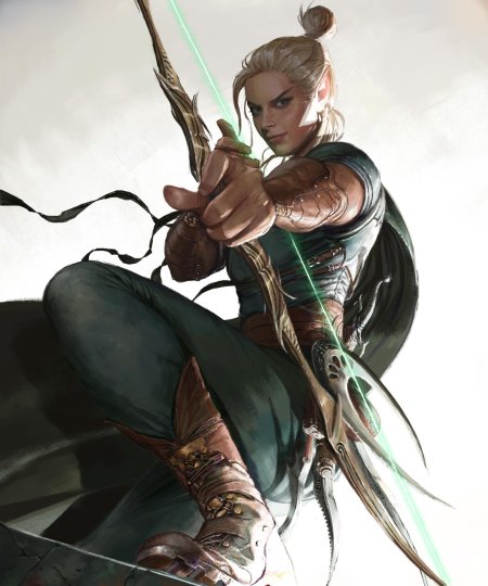 Лесная эльфийка лучница
