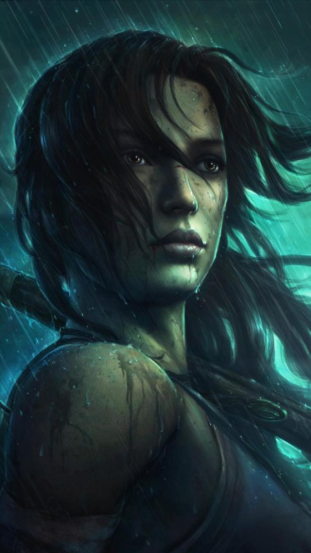 Томб райдер арт