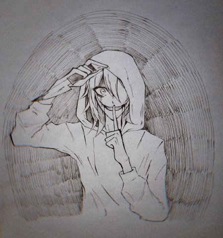 Крипипаста джефф арт