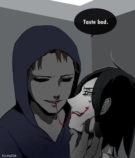 Джефф убийца и безглазый джек