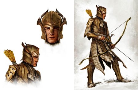 Хоббит эльфы лихолесья концепт