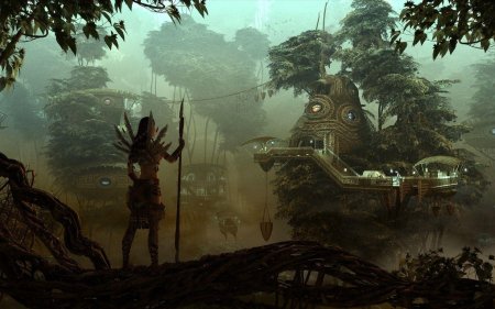 Поселение в джунглях