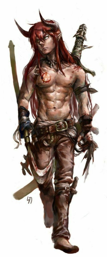 Эльф варвар днд