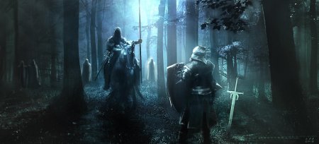 Рыцарь в лесу