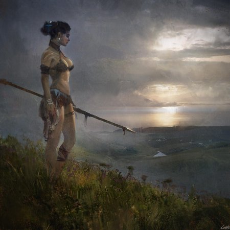 Художник васильев константин валькирия