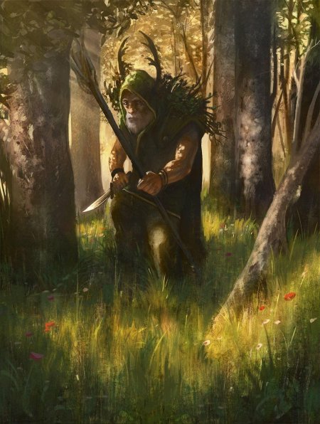 Лесничий арт фэнтези