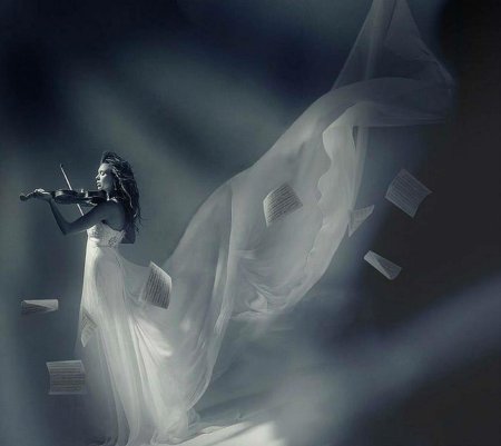 Девушка со скрипкой