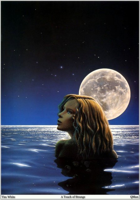 Девушка луна