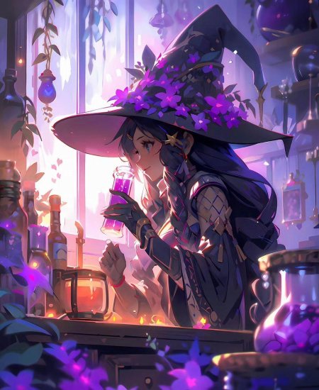 Ведьма арты