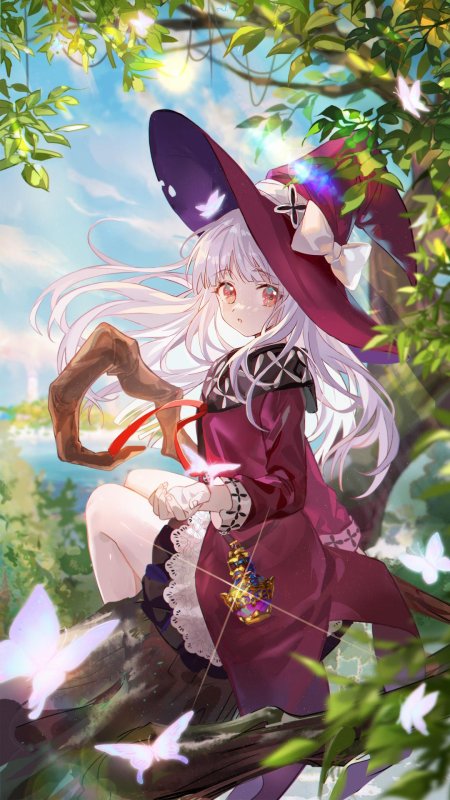 Аниме ведьма