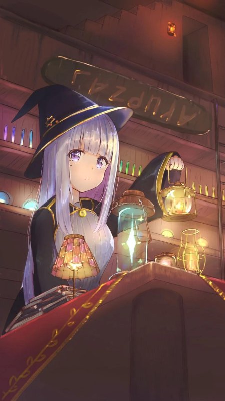 Аниме ведьма