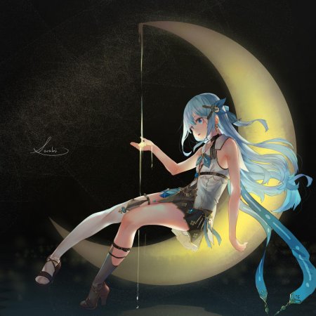 Лунная дева аниме