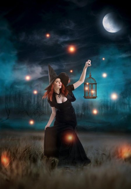 Красивая ведьма