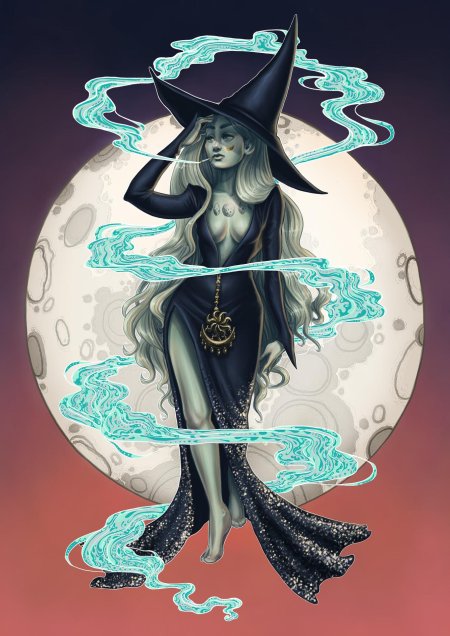 Селин лунная ведьма