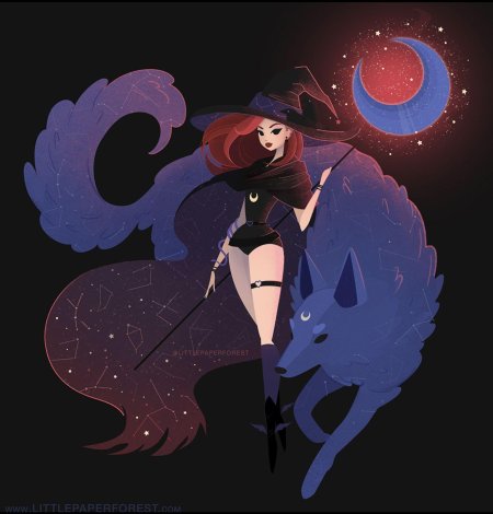 Селин лунная ведьма