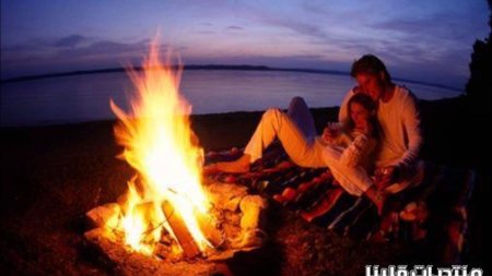 Романтический вечер у костра
