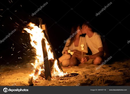 Влюбленные у костра