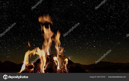 Ночь костер