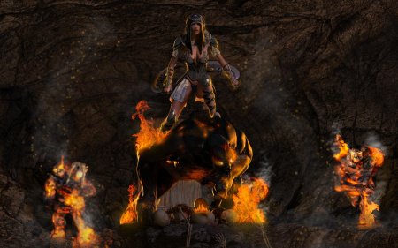 Монстры у костра