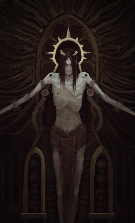 Император вархаммер 40к на троне